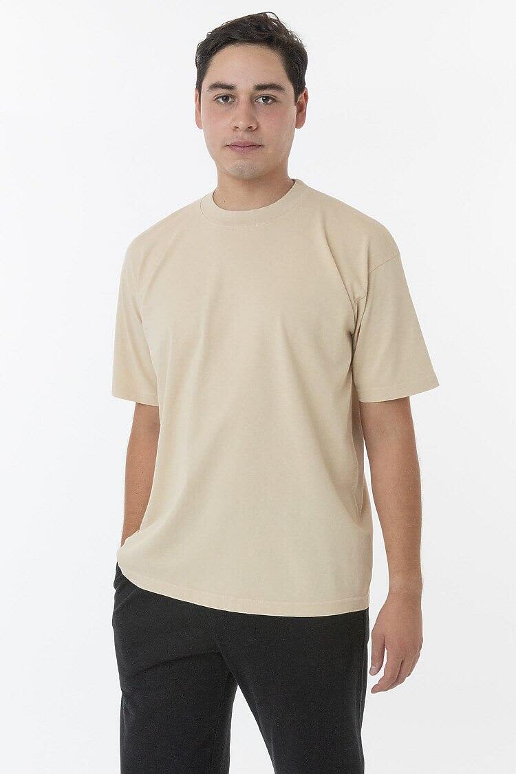 Short Sleeve Garment Dye Crewneck Tee