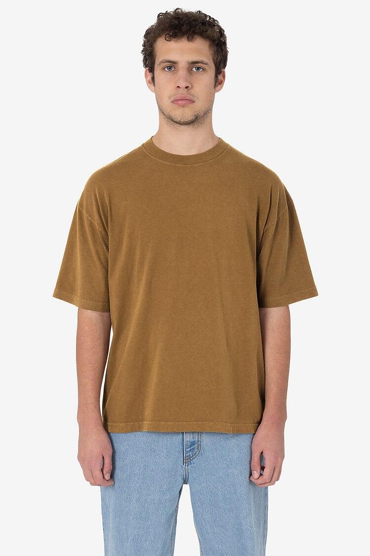 Short Sleeve Garment Dye Crewneck Tee