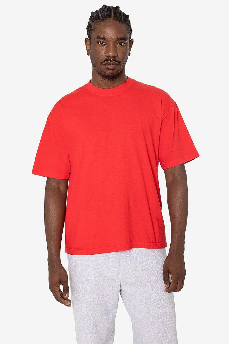 Short Sleeve Garment Dye Crewneck Tee