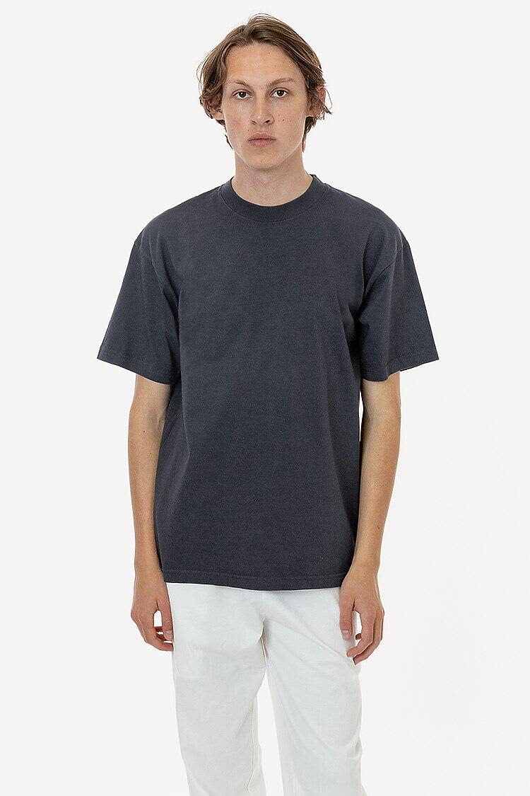 Short Sleeve Garment Dye Crewneck Tee