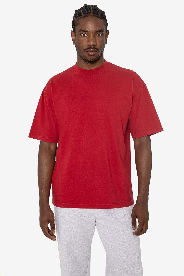 Short Sleeve Garment Dye Crewneck Tee