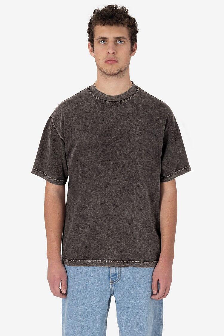 Short Sleeve Mineral Wash Crew Tee