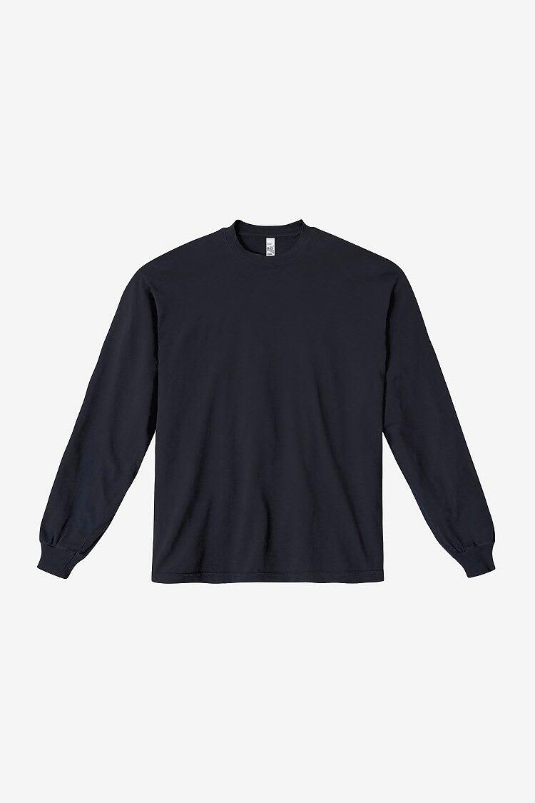 Long Sleeve Garment Dye Crewneck Tee