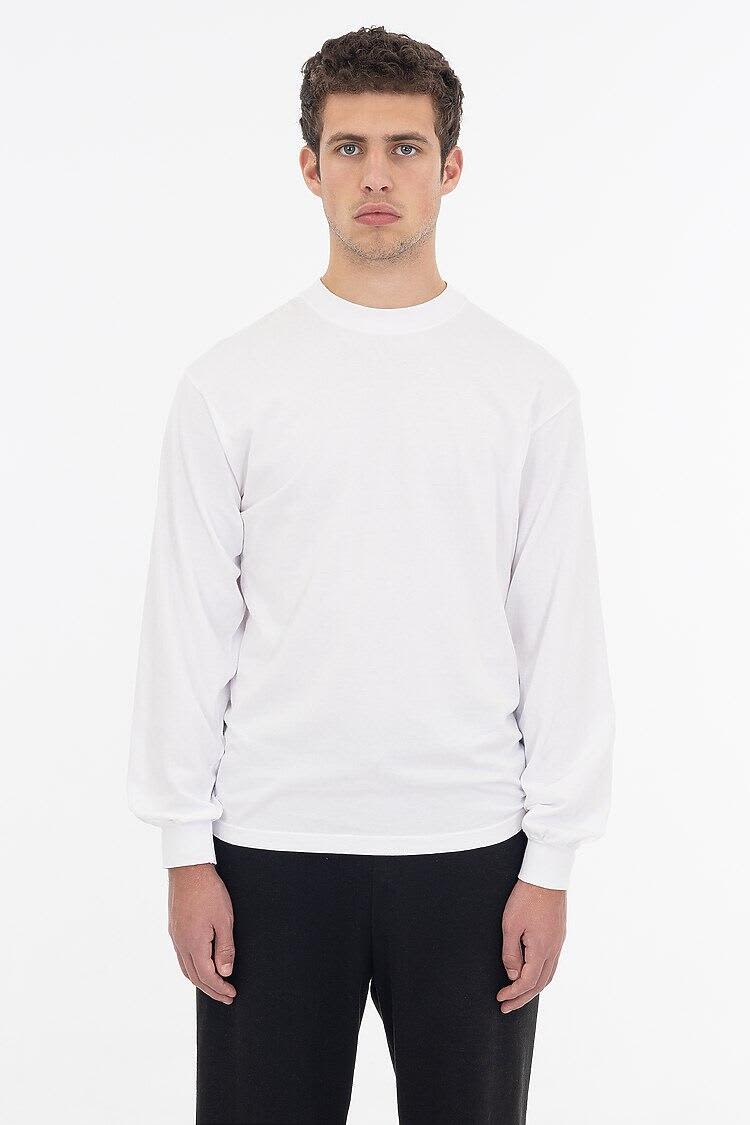 Long Sleeve Garment Dye Crewneck Tee