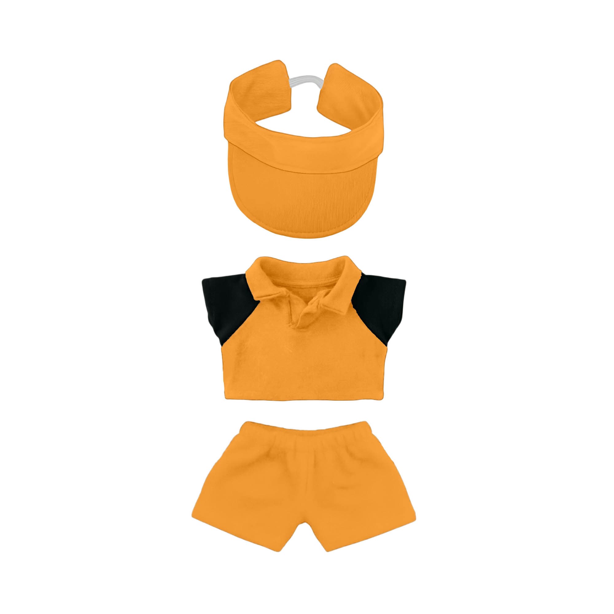 Plush Doll Racing Suit Set (15–17cm Doll)