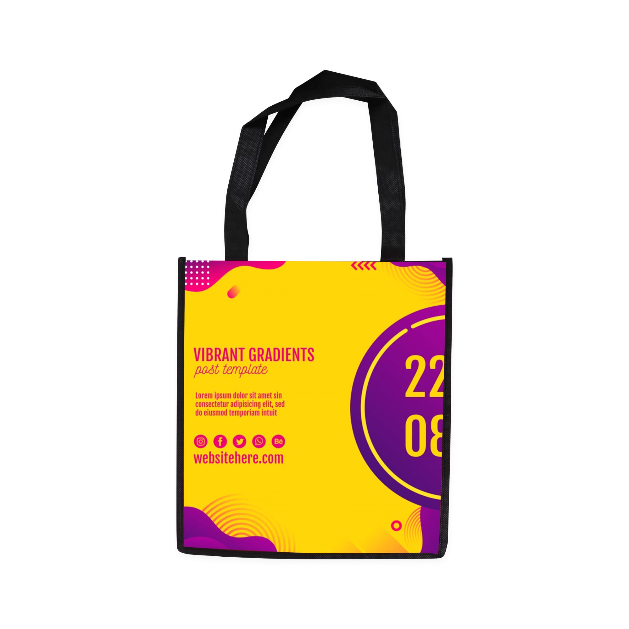 Non Woven Tote Bag - Tall