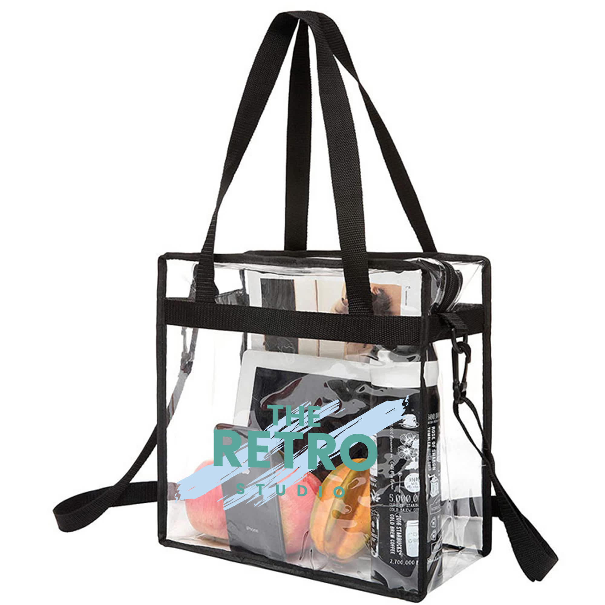 Clear Tote Bag With Shoulder Strap