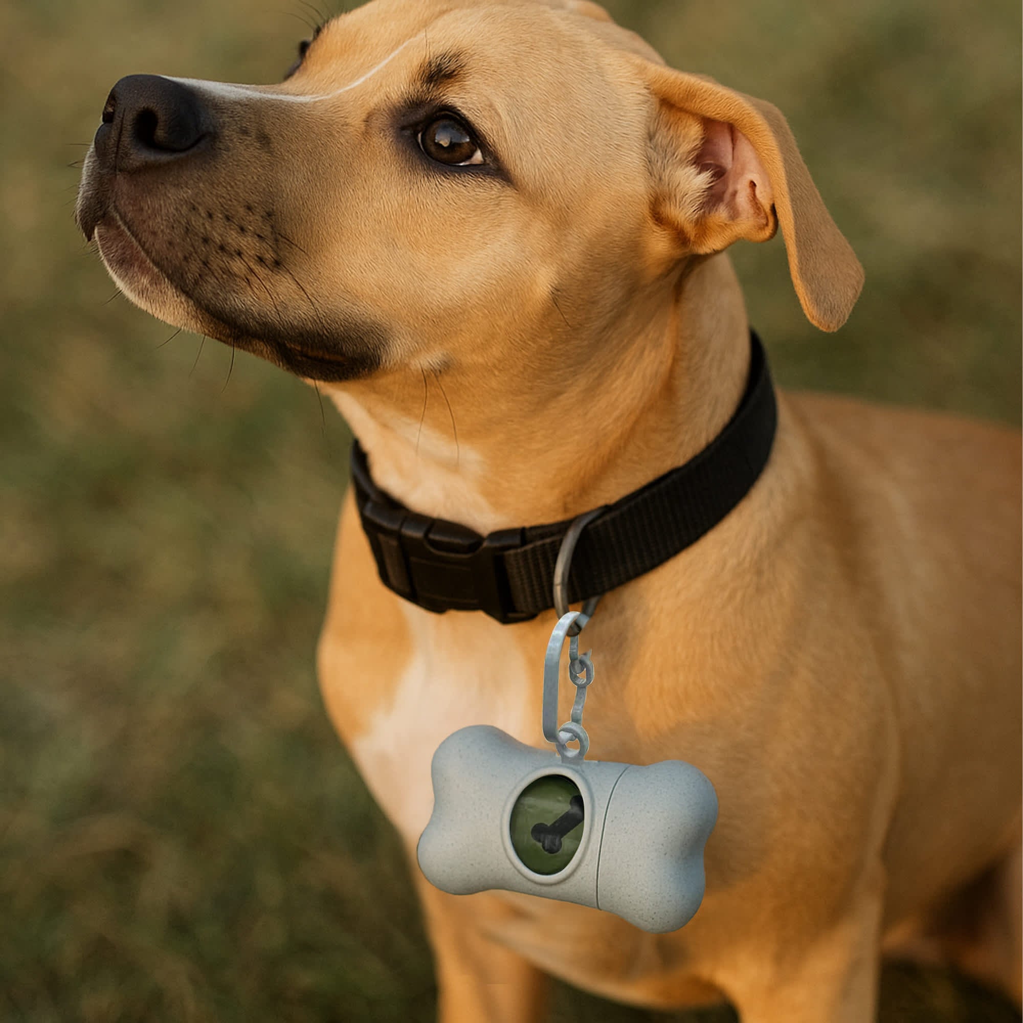 Eco Bone Shape Pet Wastebag Dispenser