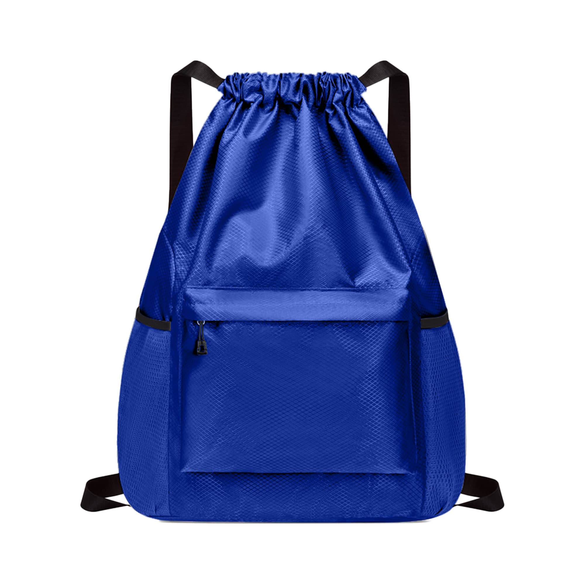Multi-Pocket Drawstring Backpack