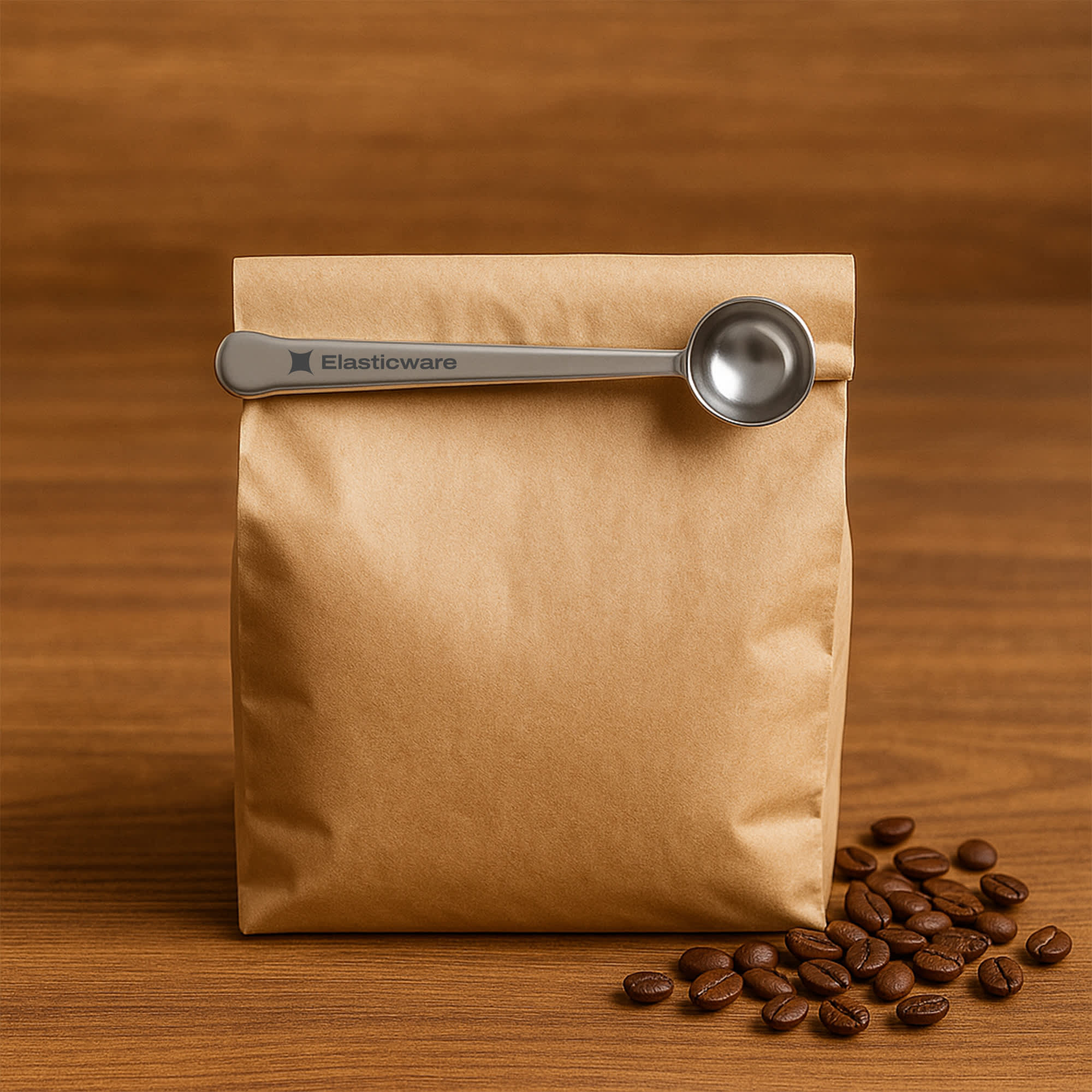 Coffee Measuring Spoon With Clip