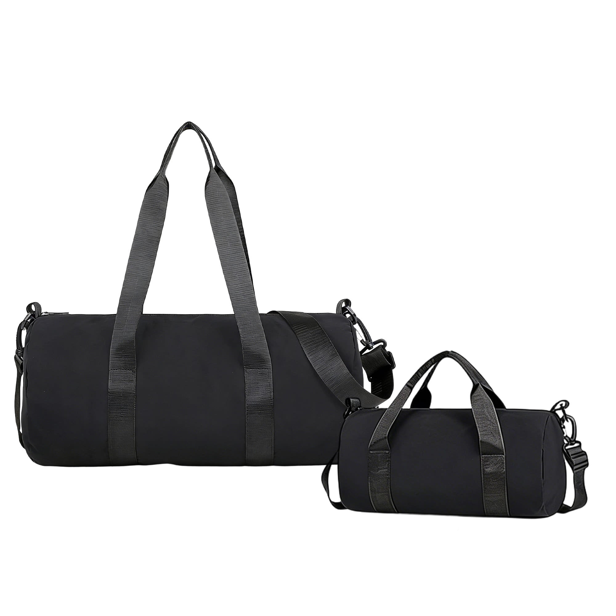 Bucket Duffle Bag With Wide Straps