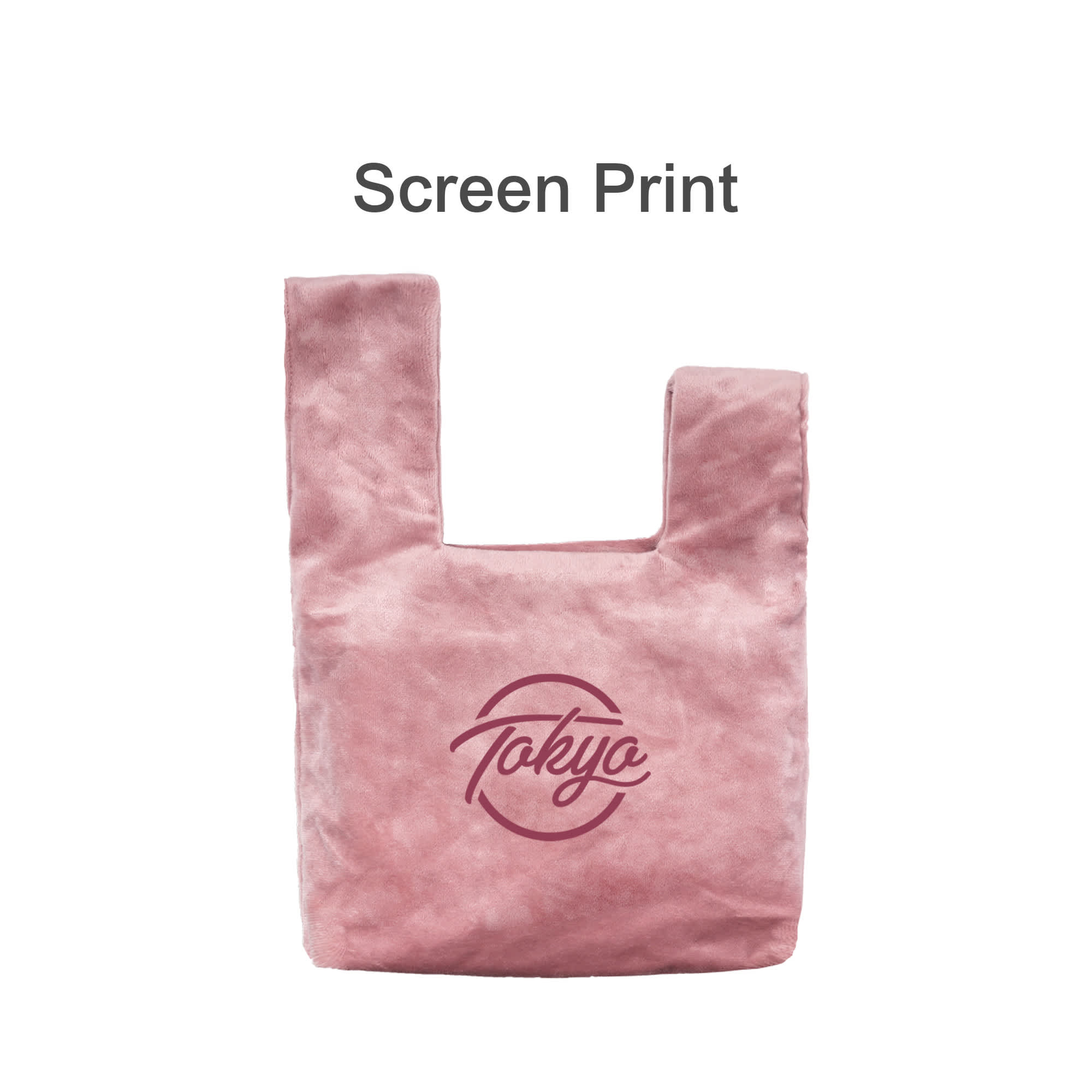 Velvet Knot Wrist Bag