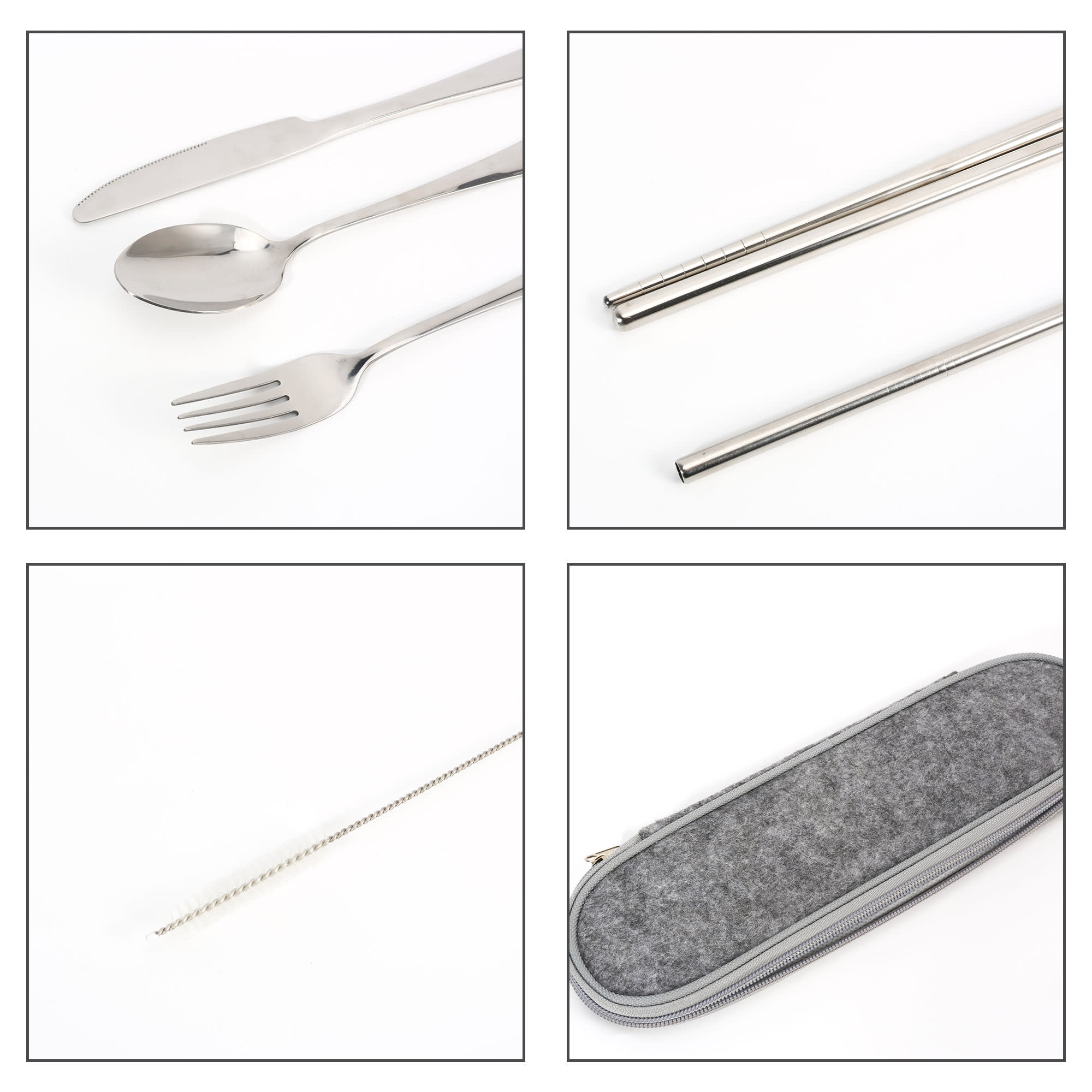 Stainless Steel Flatware Set 7pcs