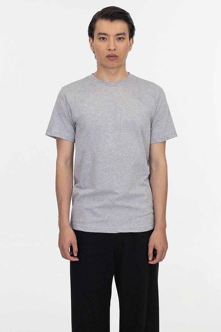 Short Sleeve Fine Jersey Crew Tee