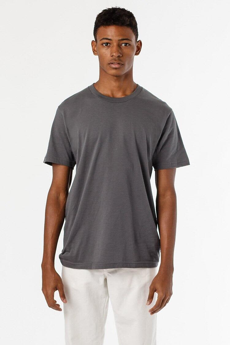 Short Sleeve Fine Jersey Crew Tee