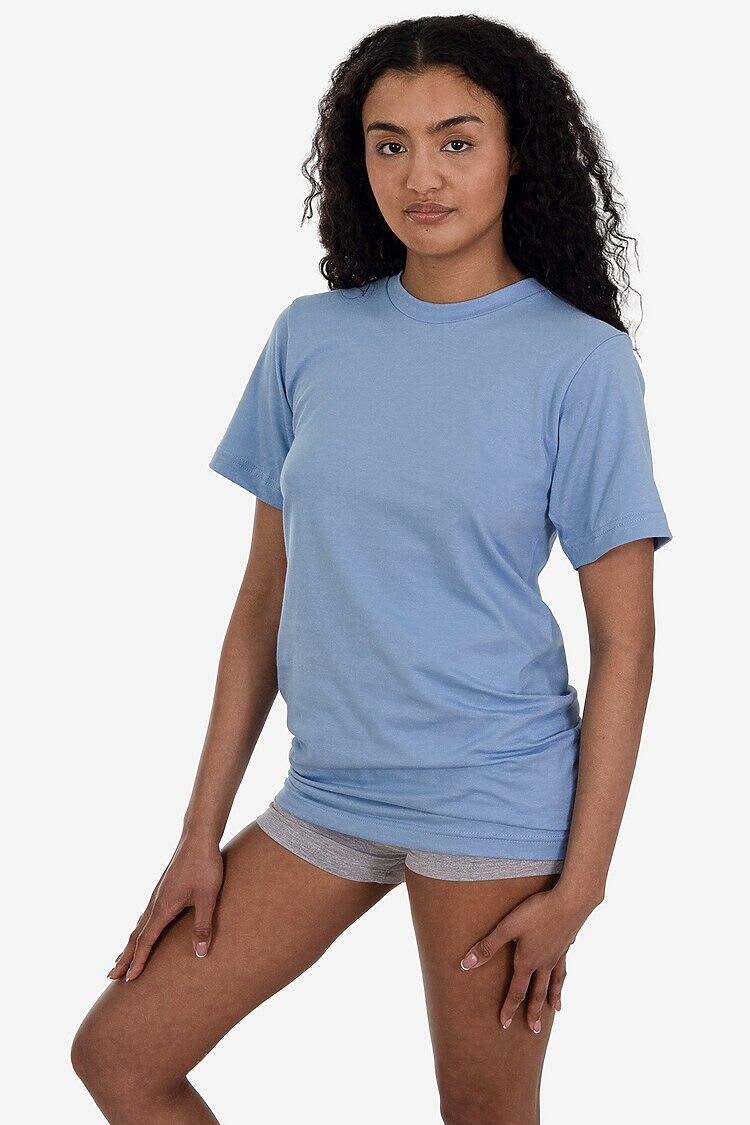 Short Sleeve Fine Jersey Crew Tee