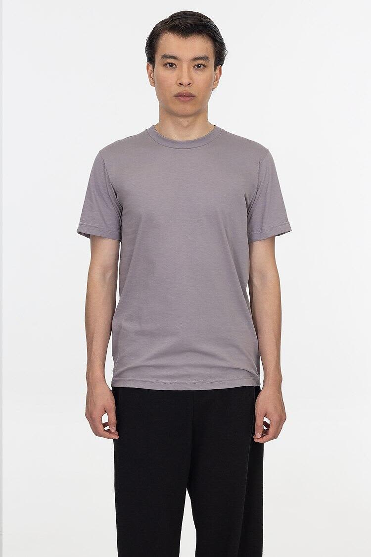 Short Sleeve Fine Jersey Crew Tee