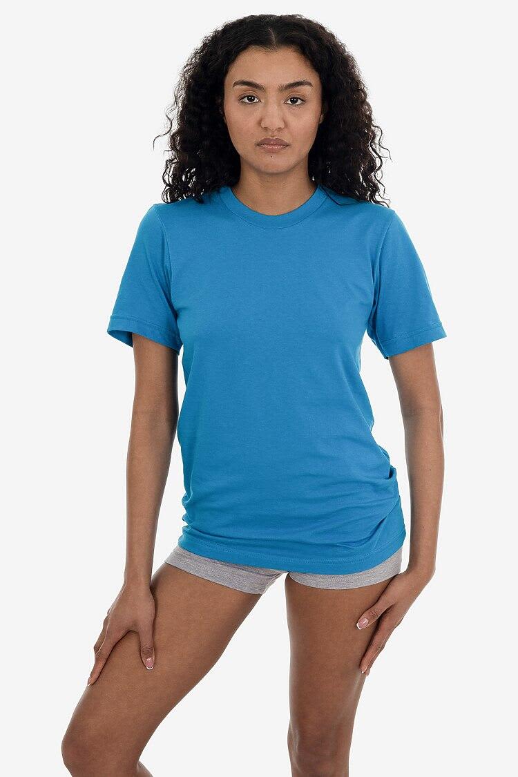Short Sleeve Fine Jersey Crew Tee