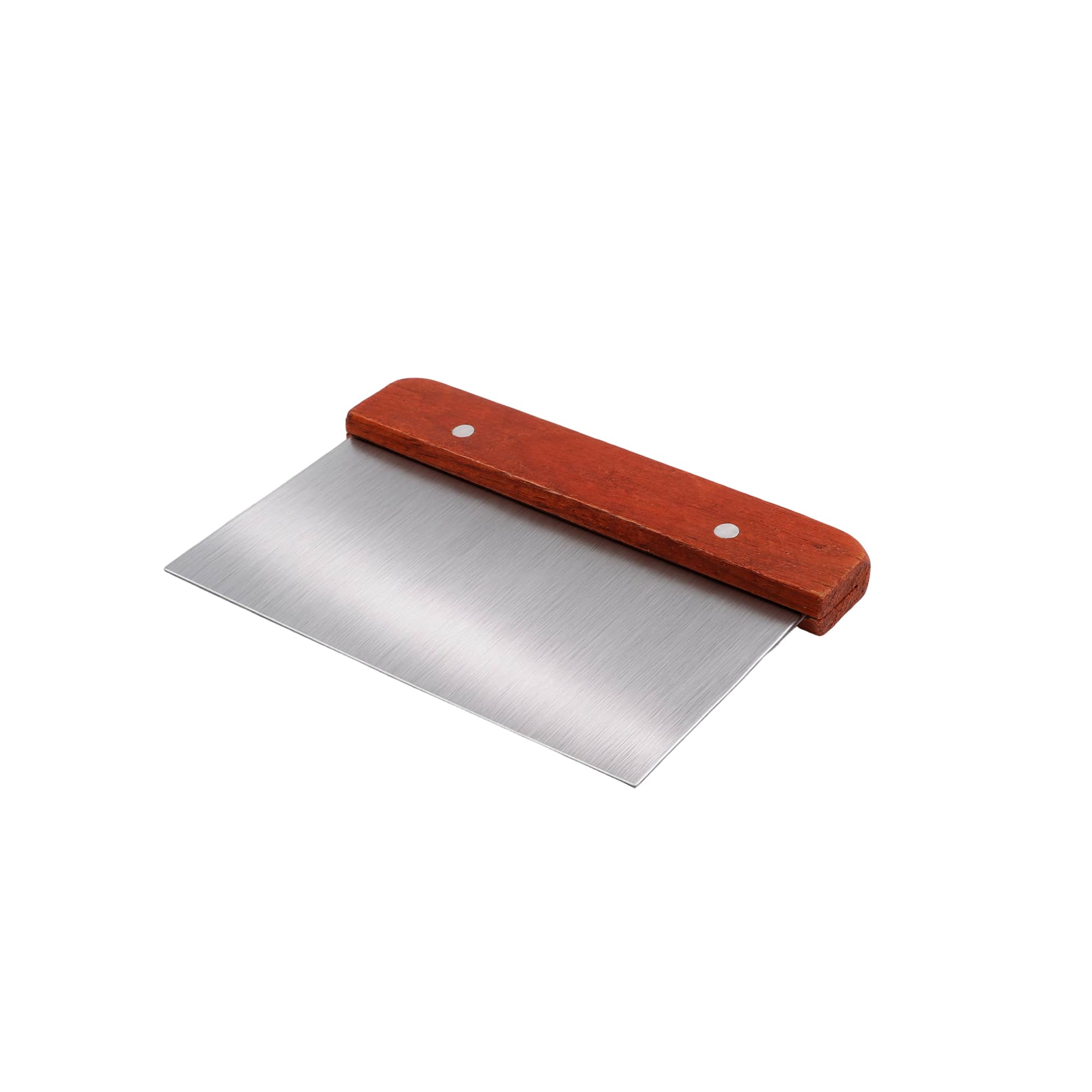 Stainless Steel Dough Scraper with Wood Handle