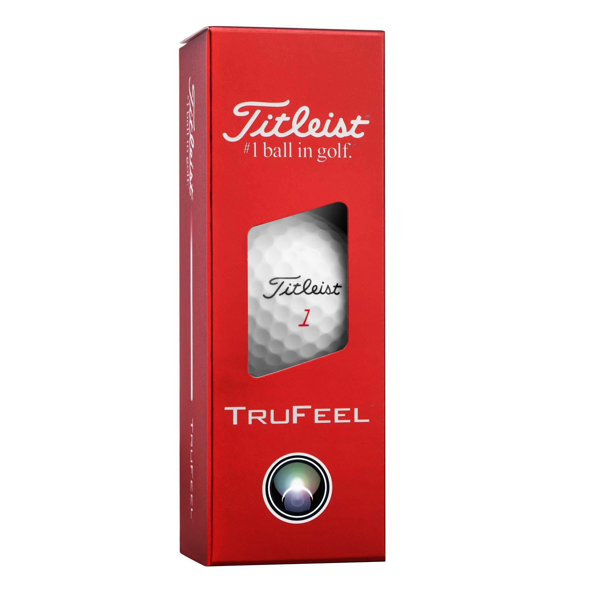 Titleist TruFeel Golf Balls - 2026 Model - 3 Ball Boxes