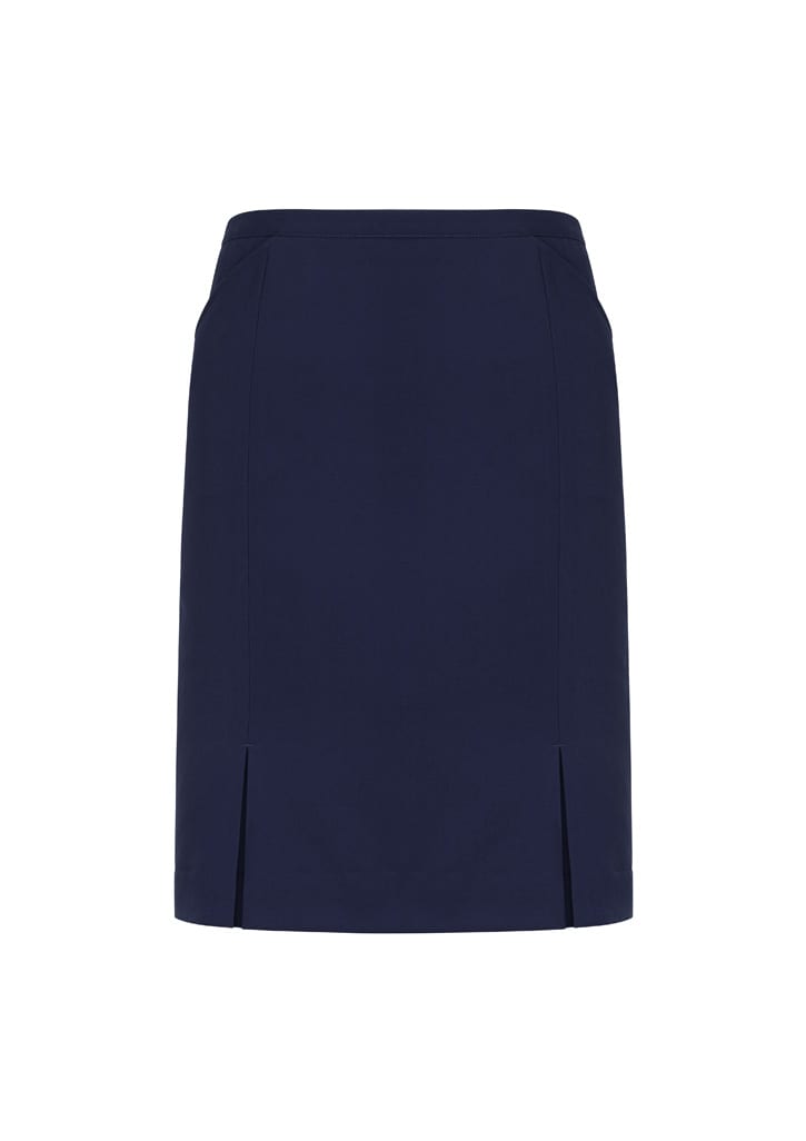 Womens Siena Front Pleat Detail Straight Skirt