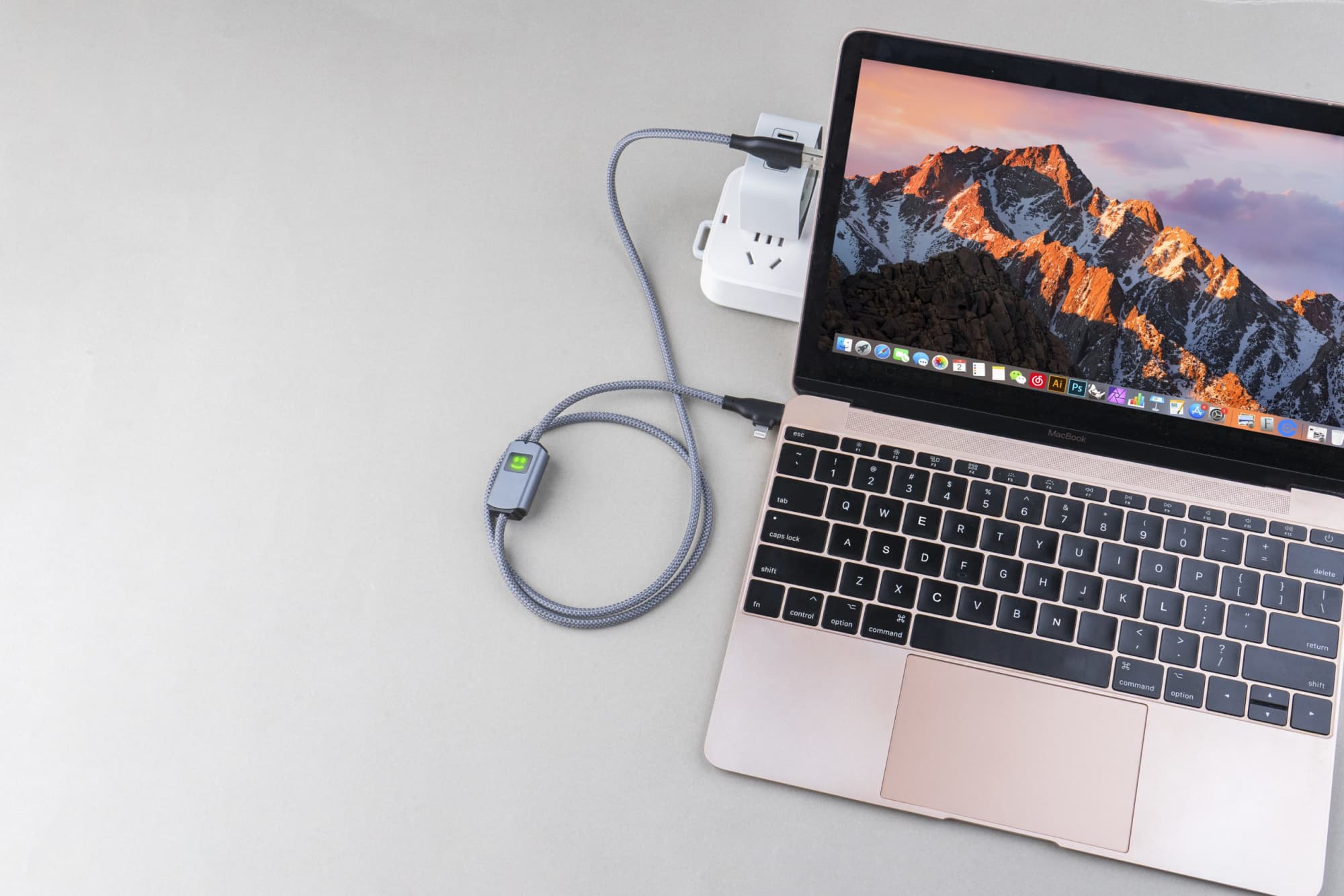 Allure PD Charging Cable 100Watt 'recycled aluminum'
