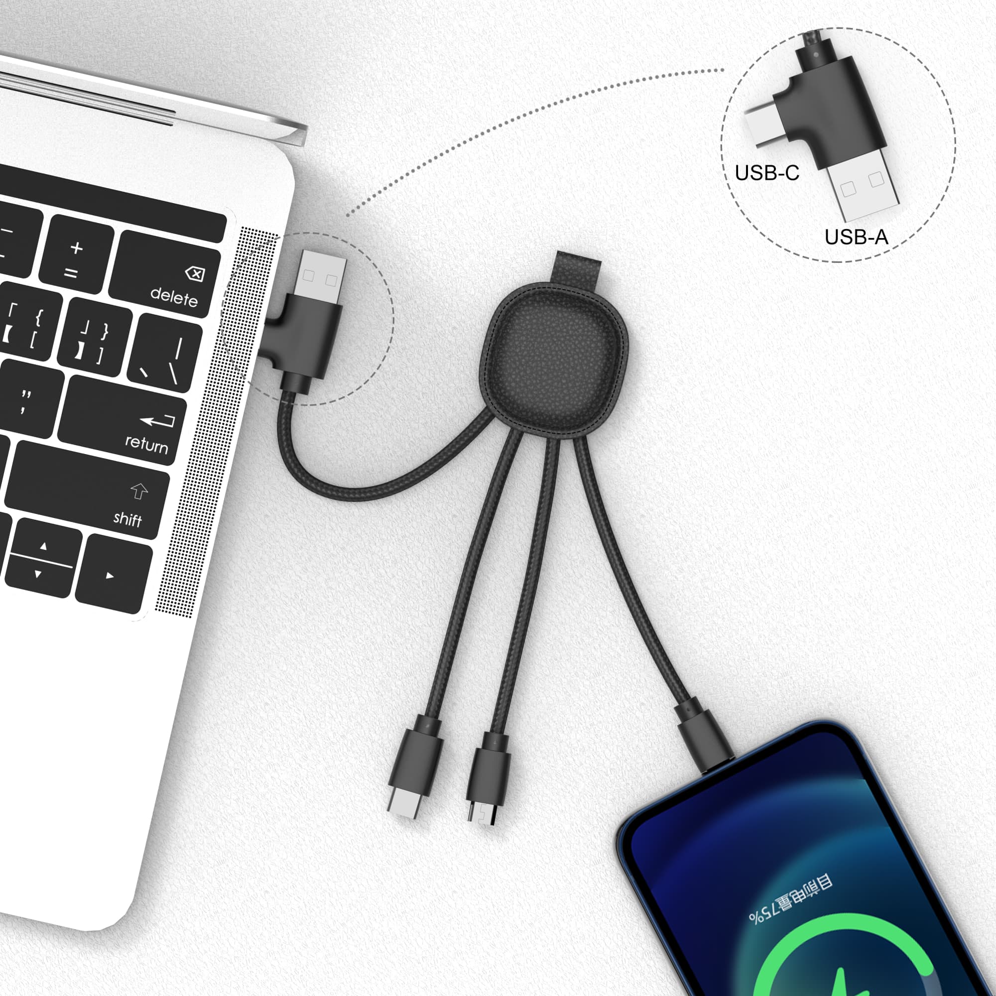 Iné Smart Cable - recycled plastic