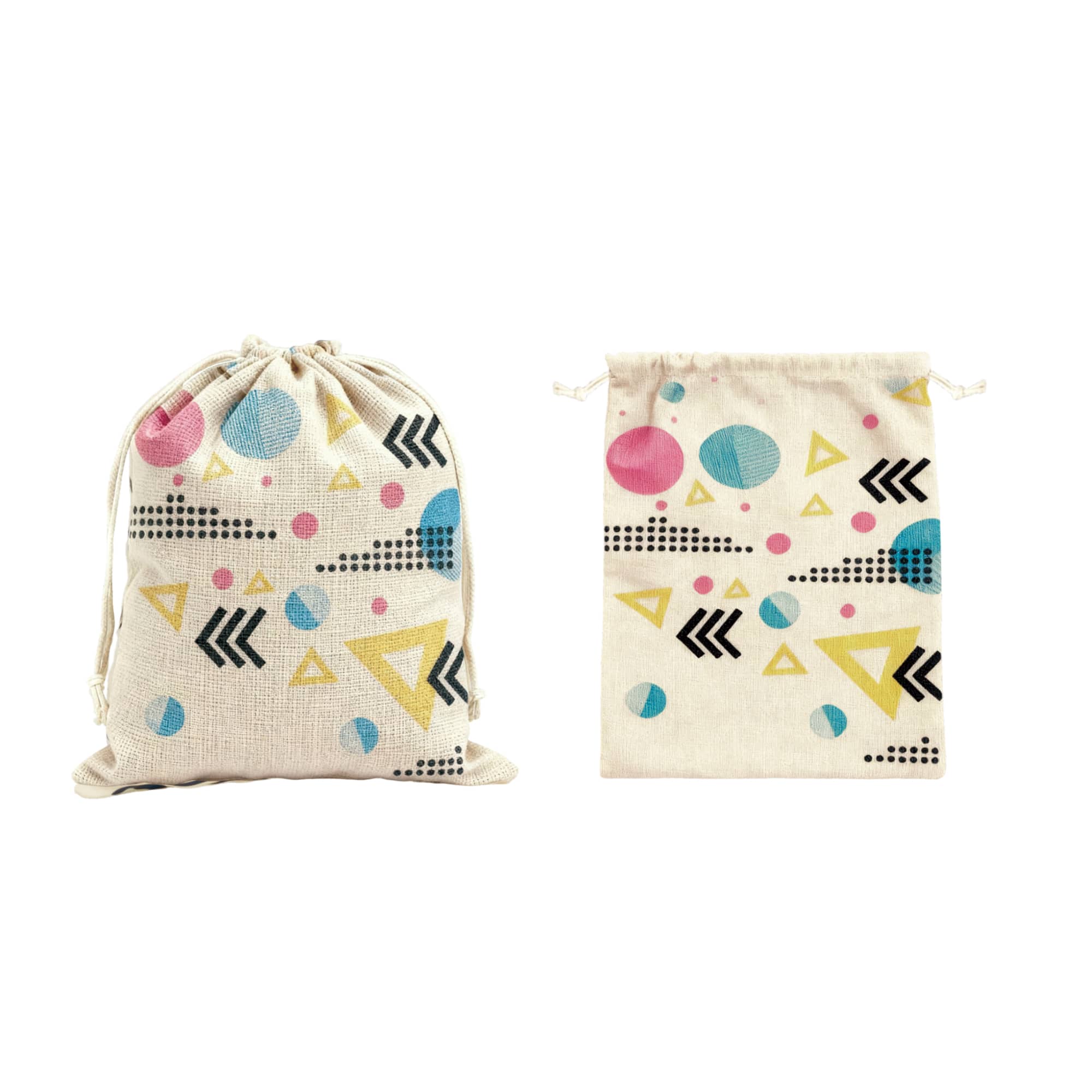 Cotton Linen Drawstring Bags