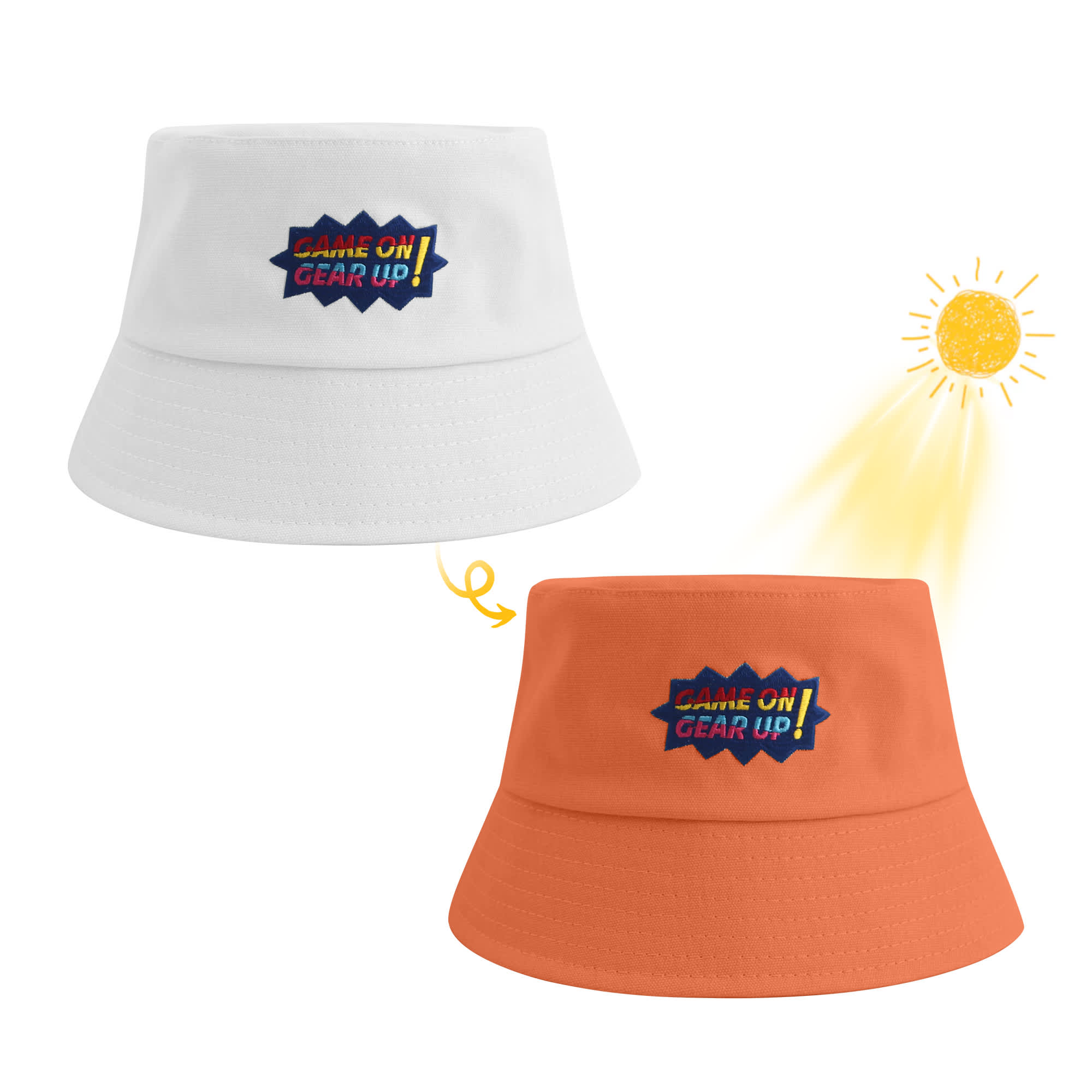 Colour Changing Bucket Hat