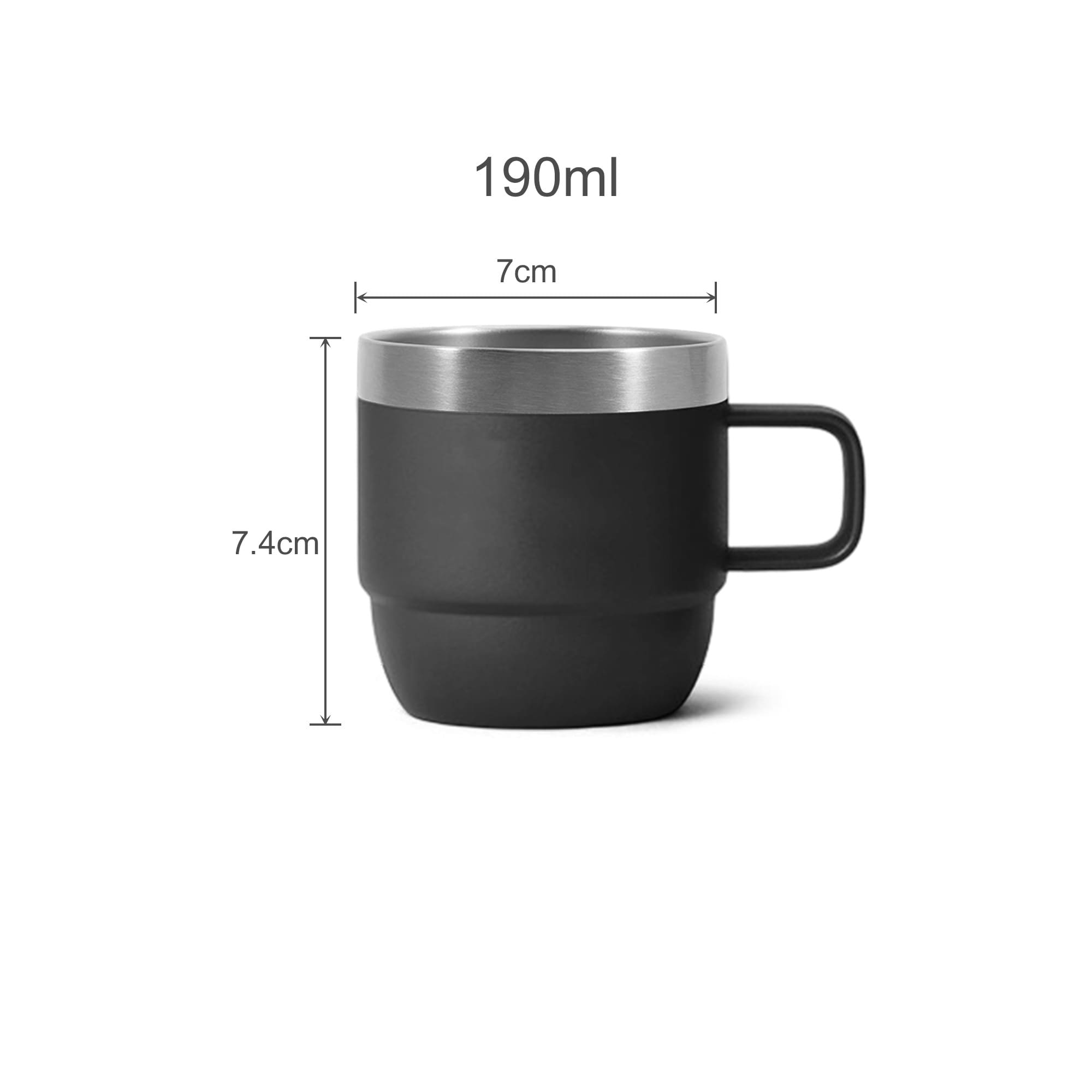 Stackable Stainless Steel Mug