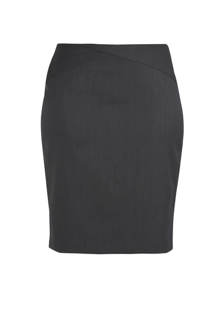 Comfort Wool Stretch Womens Chevron Band Skirt