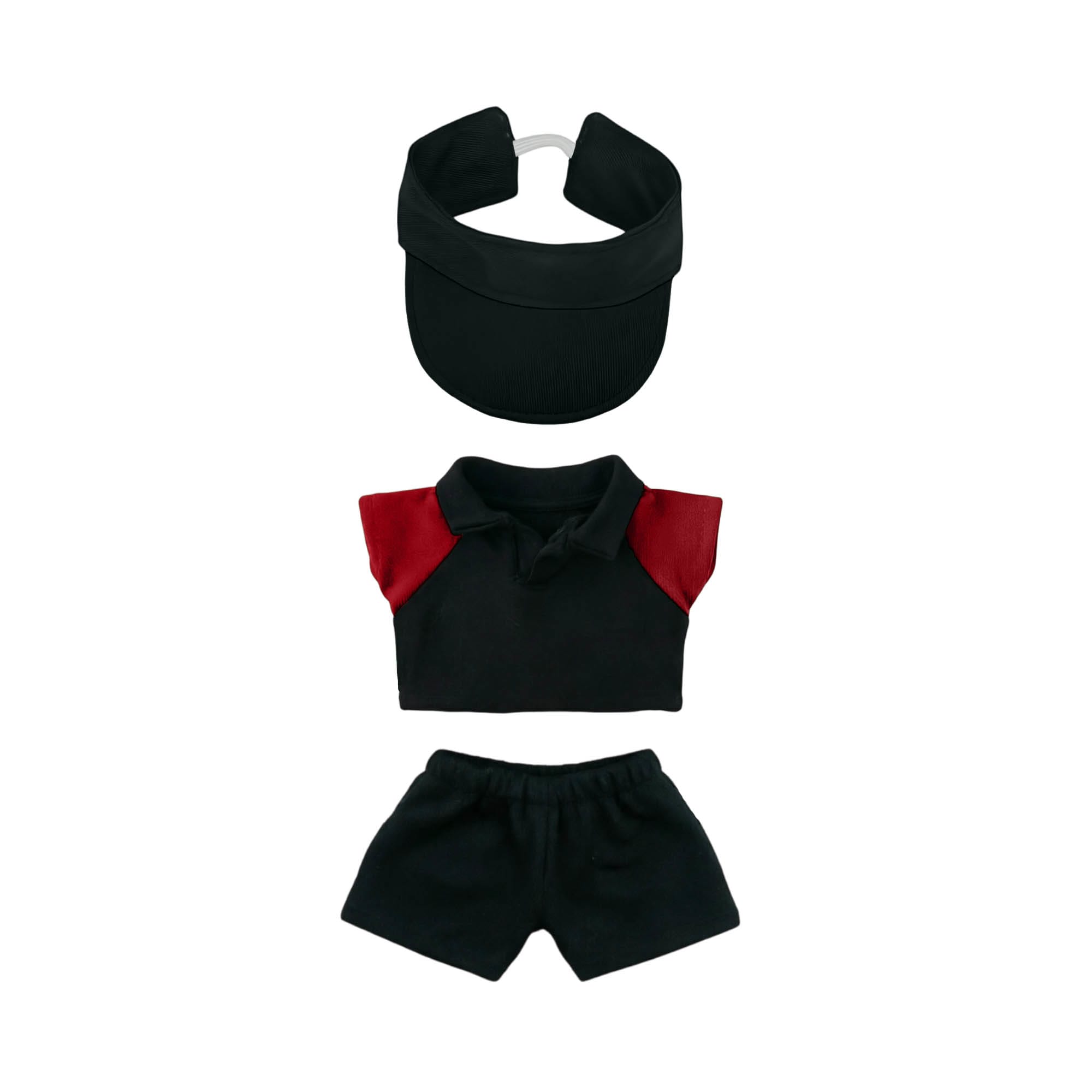 Plush Doll Racing Suit Set (15–17cm Doll)