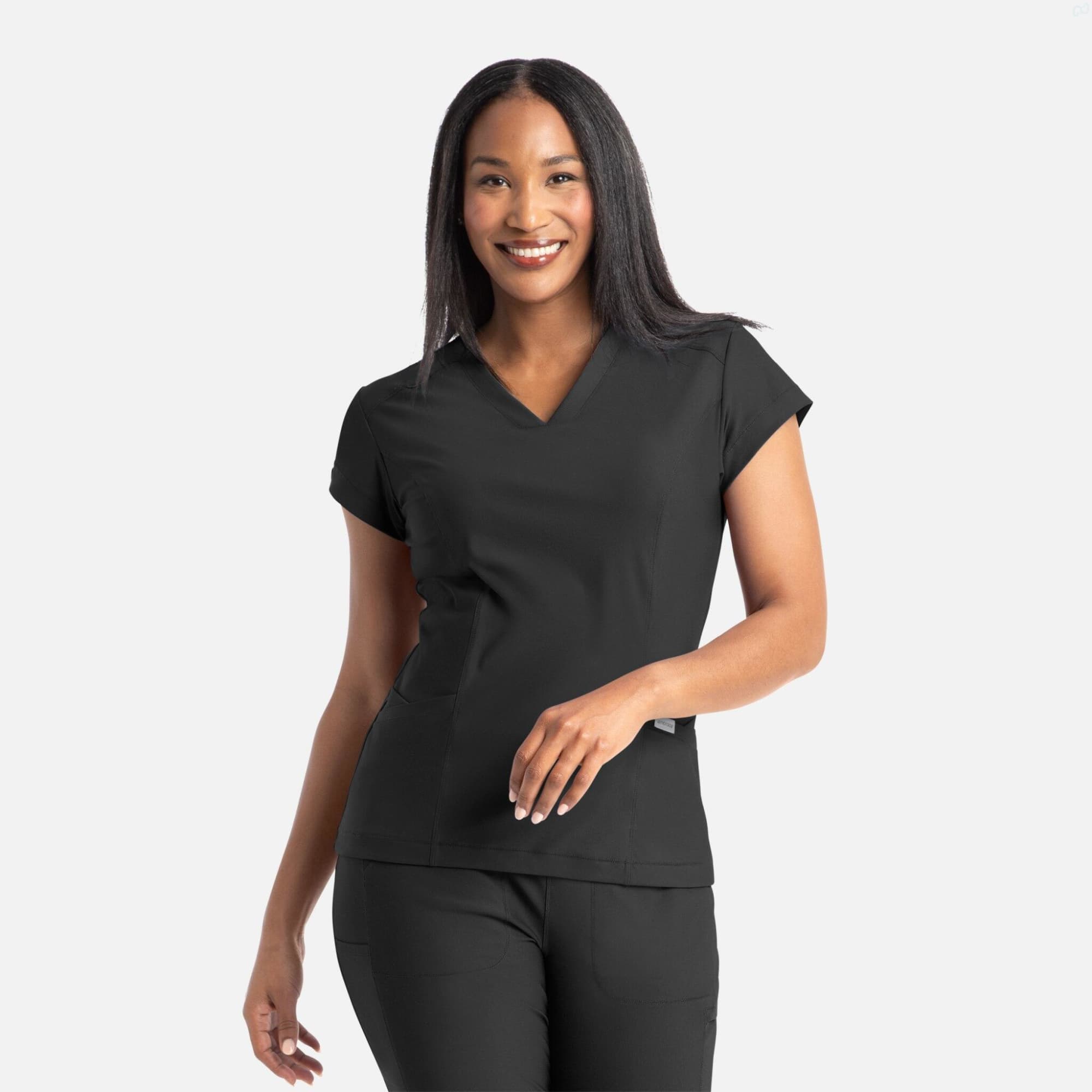 Embrace Zoe Banded V-Neck Top