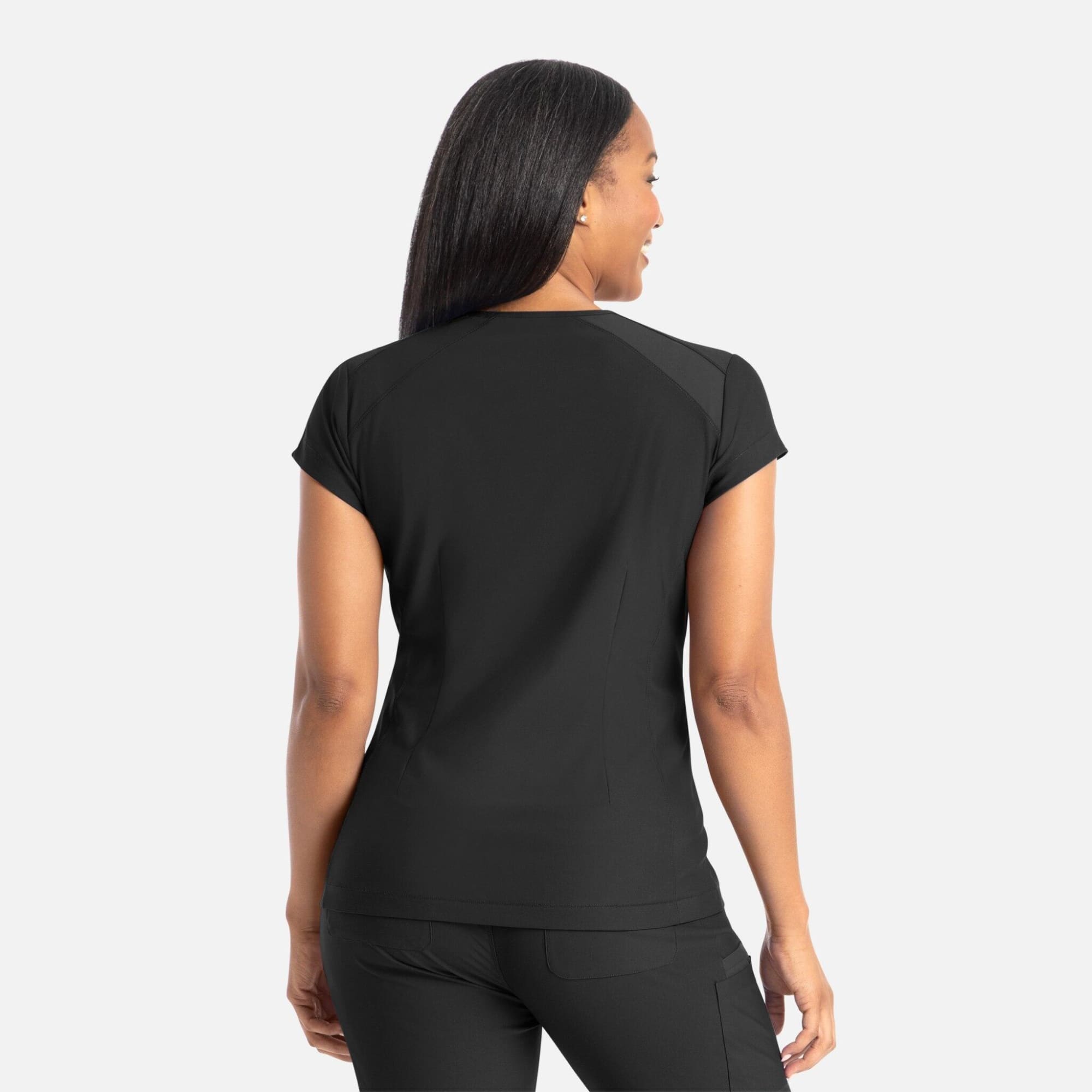 Embrace Zoe Banded V-Neck Top