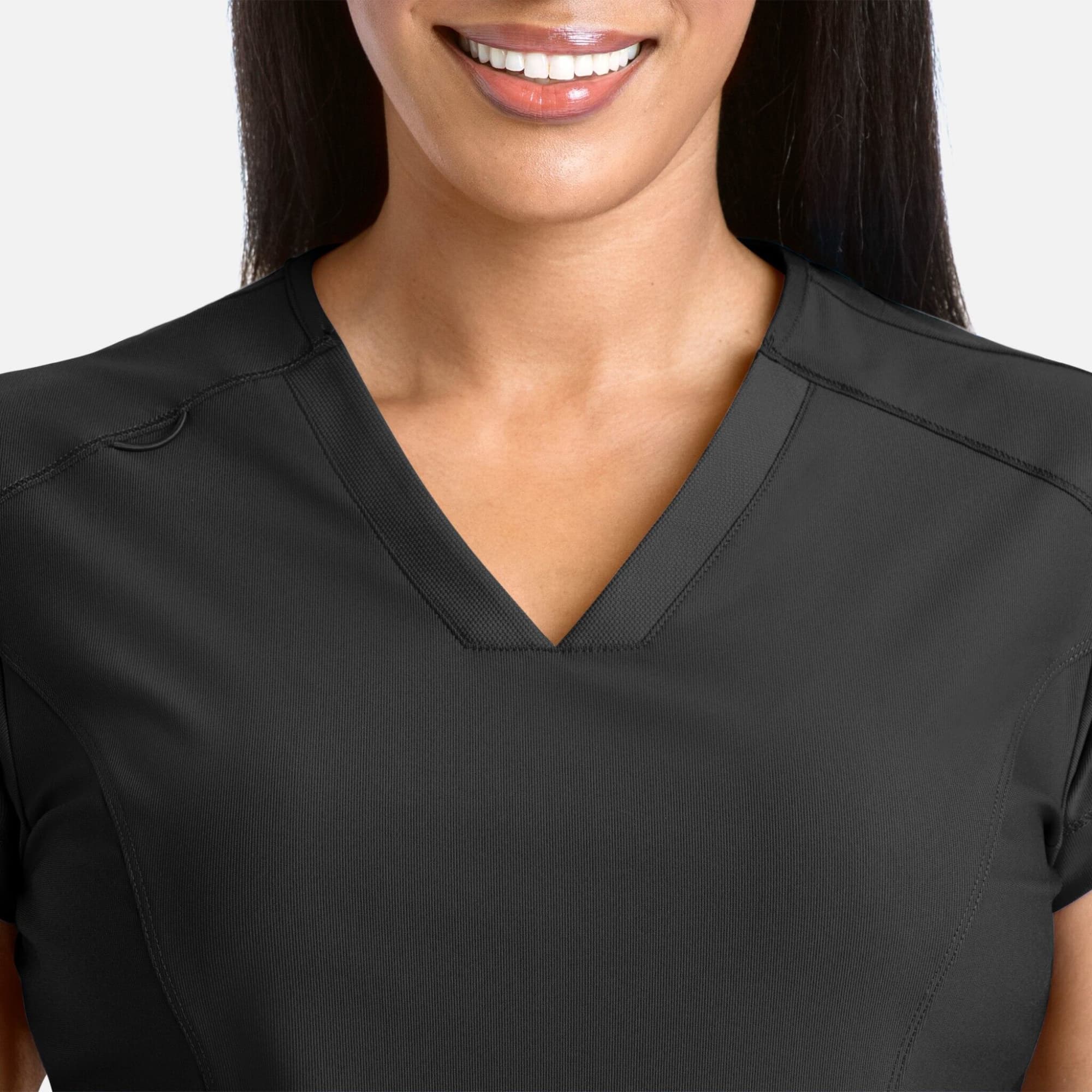 Embrace Zoe Banded V-Neck Top