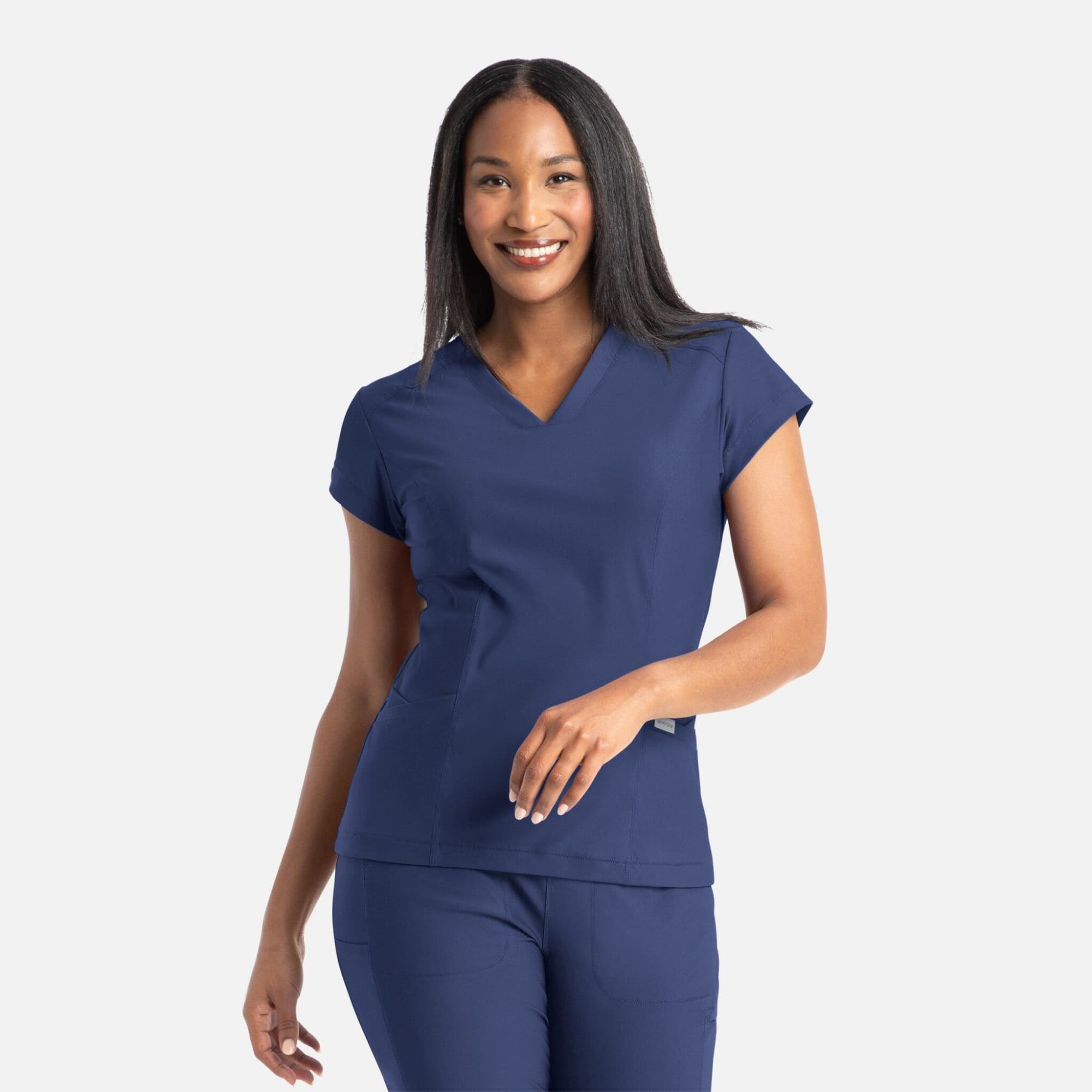 Embrace Zoe Banded V-Neck Top
