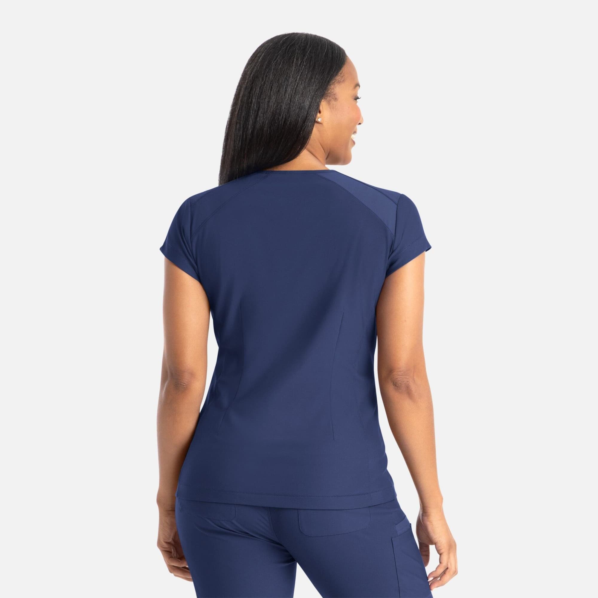 Embrace Zoe Banded V-Neck Top