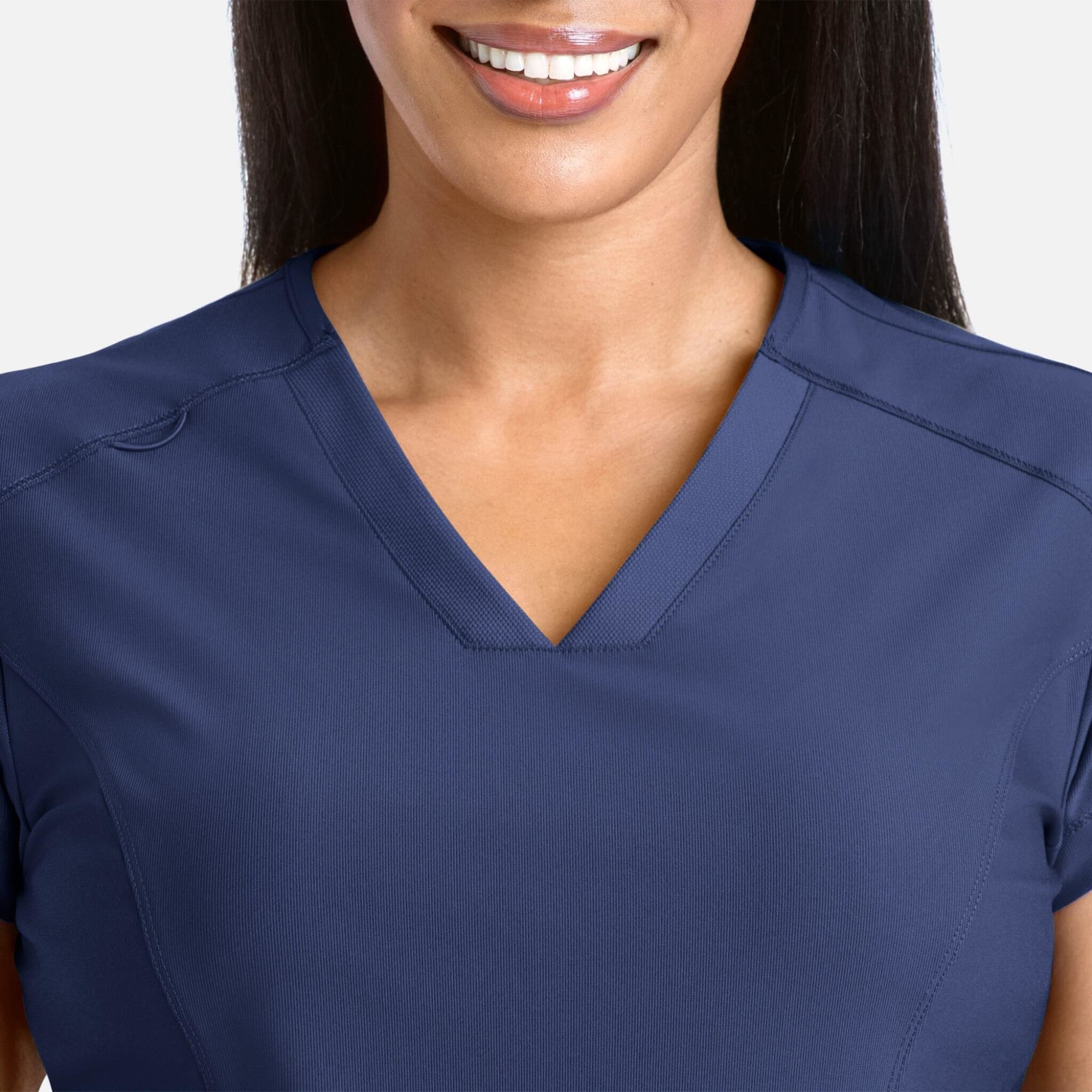 Embrace Zoe Banded V-Neck Top