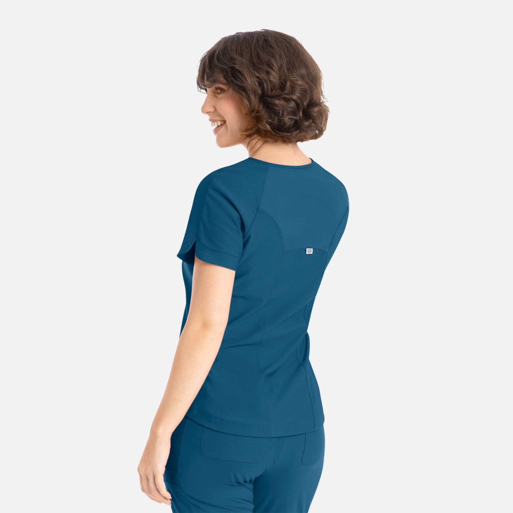 Embrace Luna Tuckable Y-Neck Top