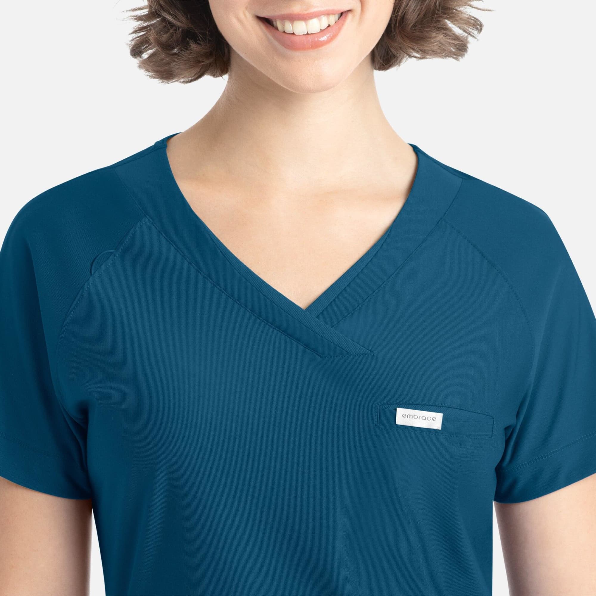 Embrace Luna Tuckable Y-Neck Top