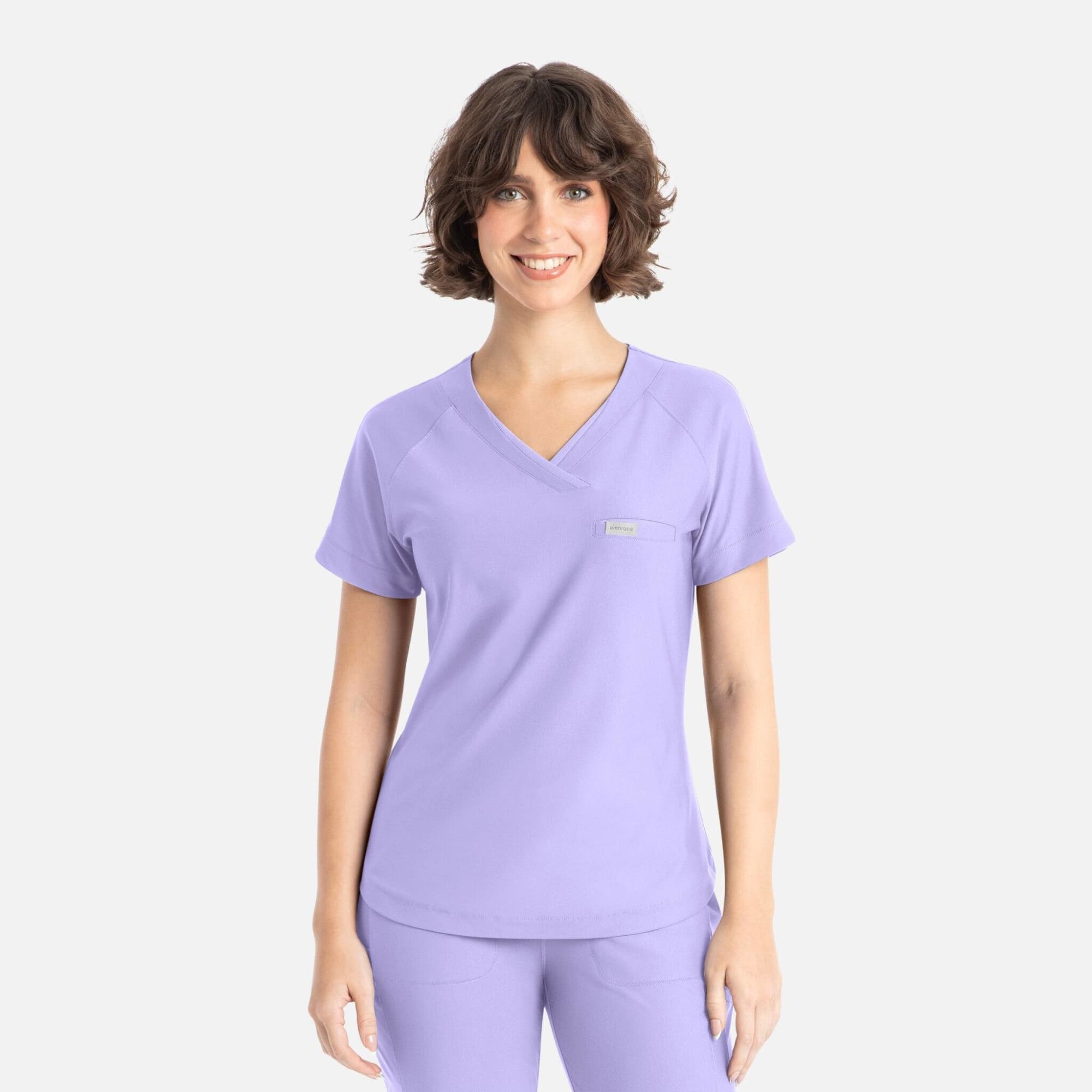 Embrace Luna Tuckable Y-Neck Top