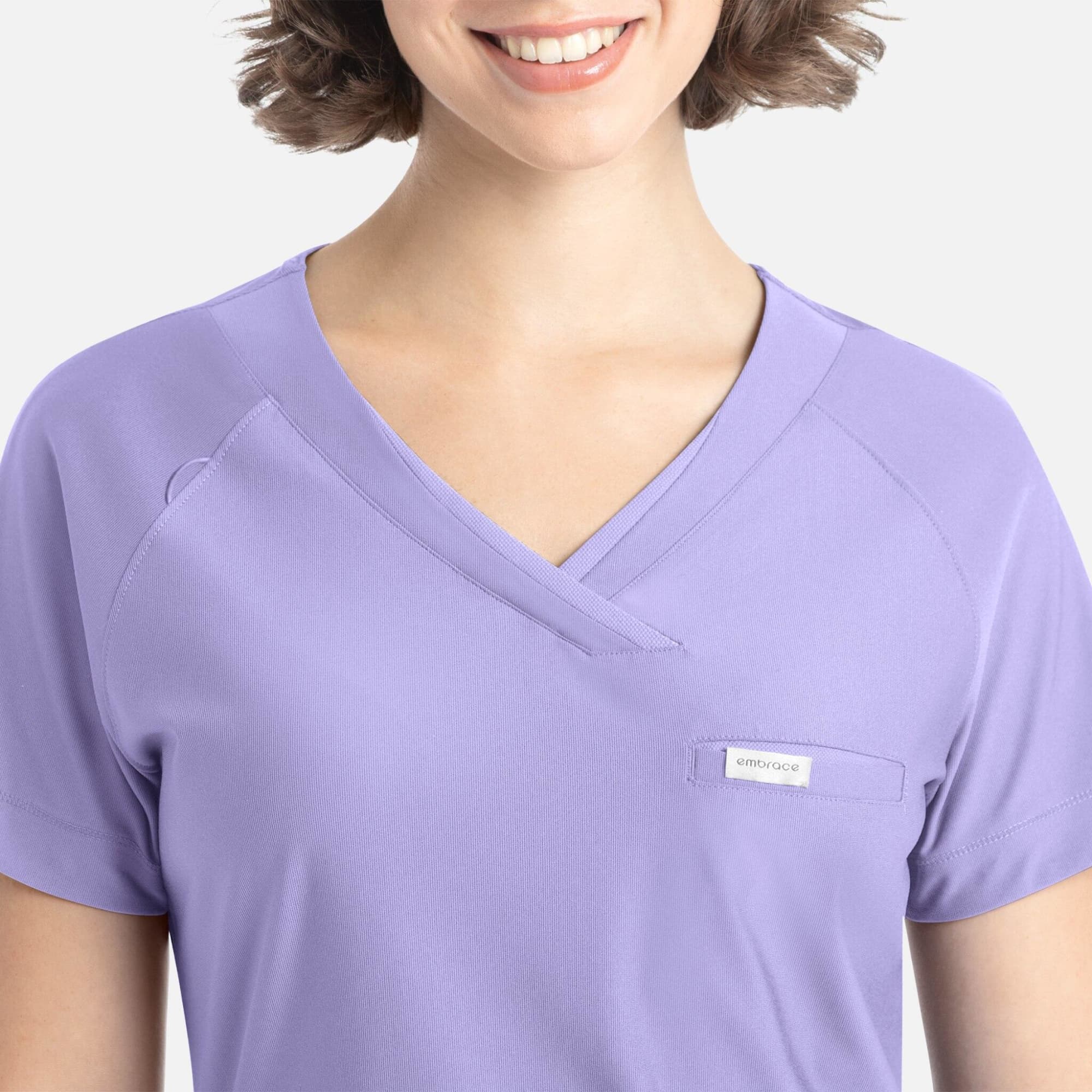 Embrace Luna Tuckable Y-Neck Top