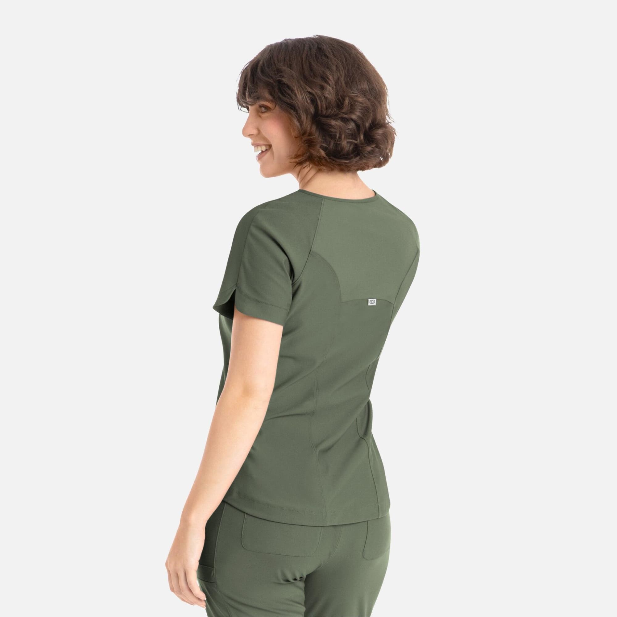 Embrace Luna Tuckable Y-Neck Top