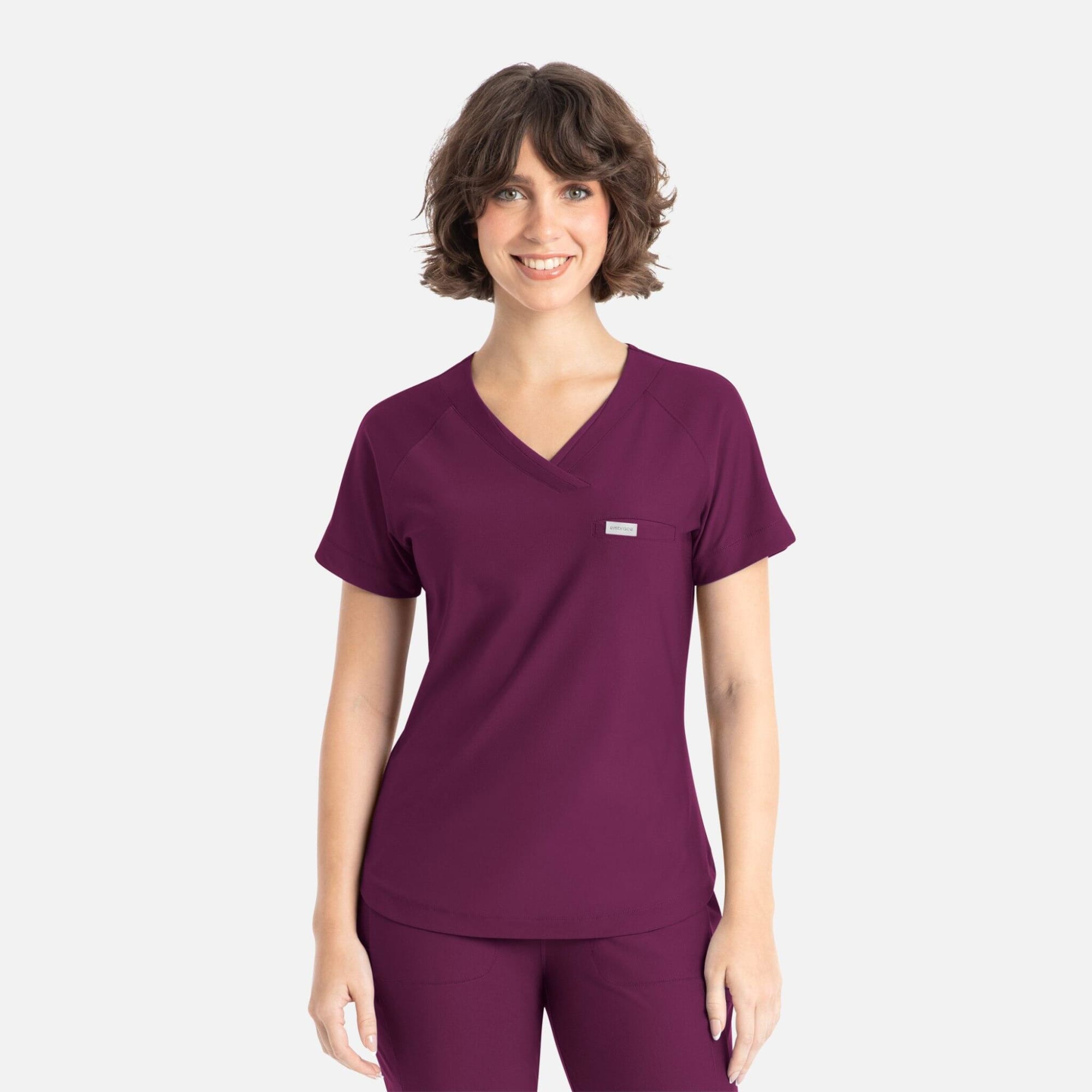 Embrace Luna Tuckable Y-Neck Top