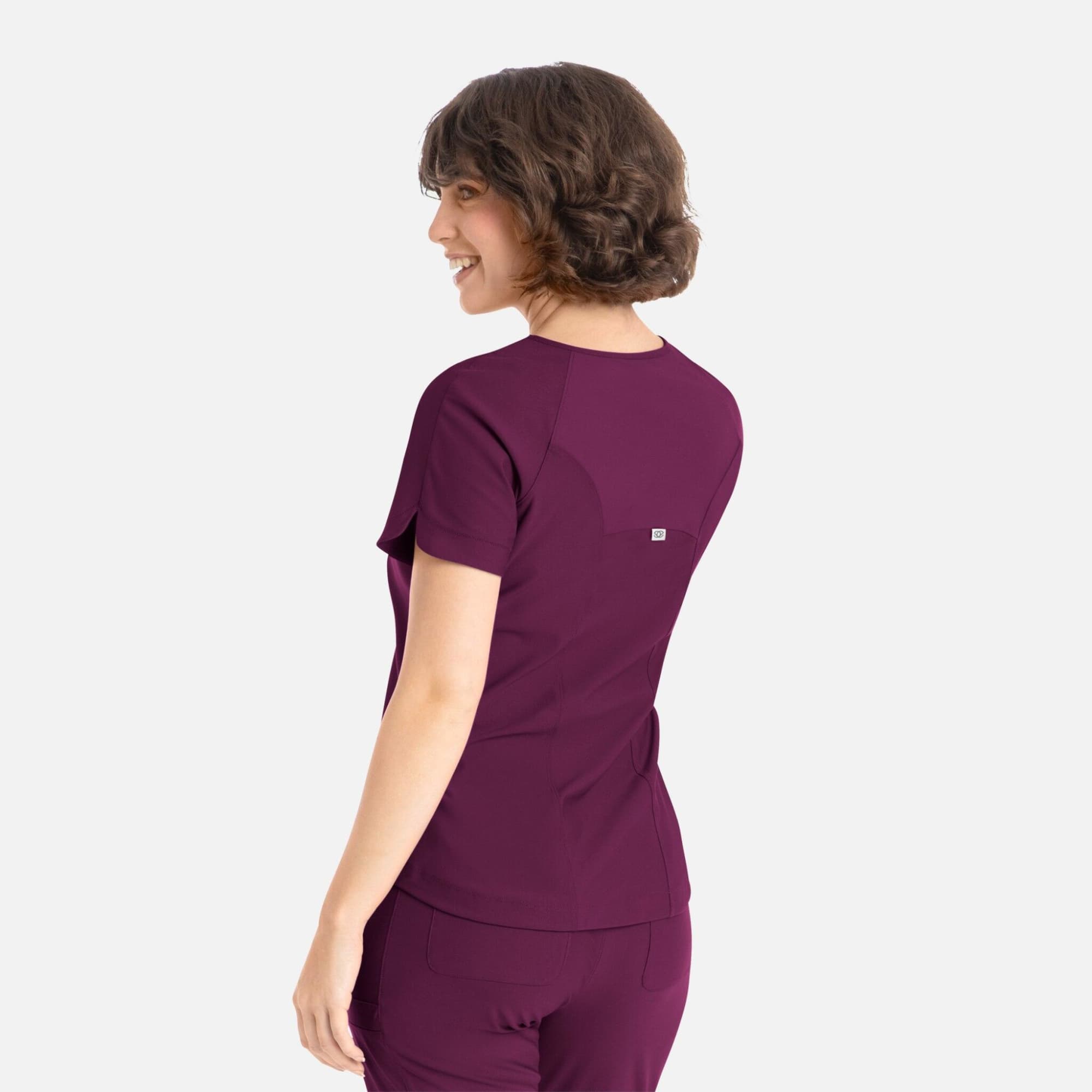 Embrace Luna Tuckable Y-Neck Top