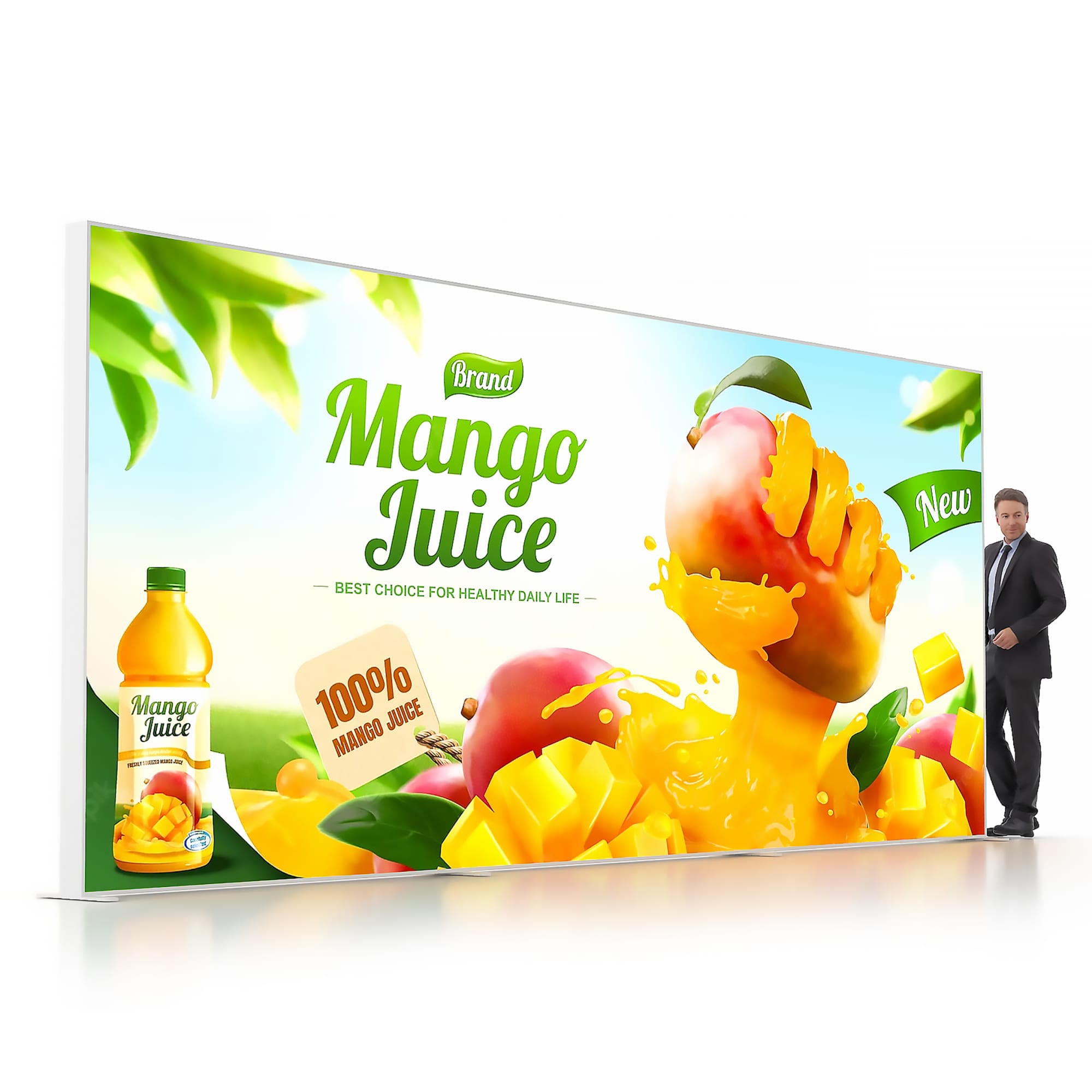 SEG Backlit LED Light Box Display (600 x 240cm)
