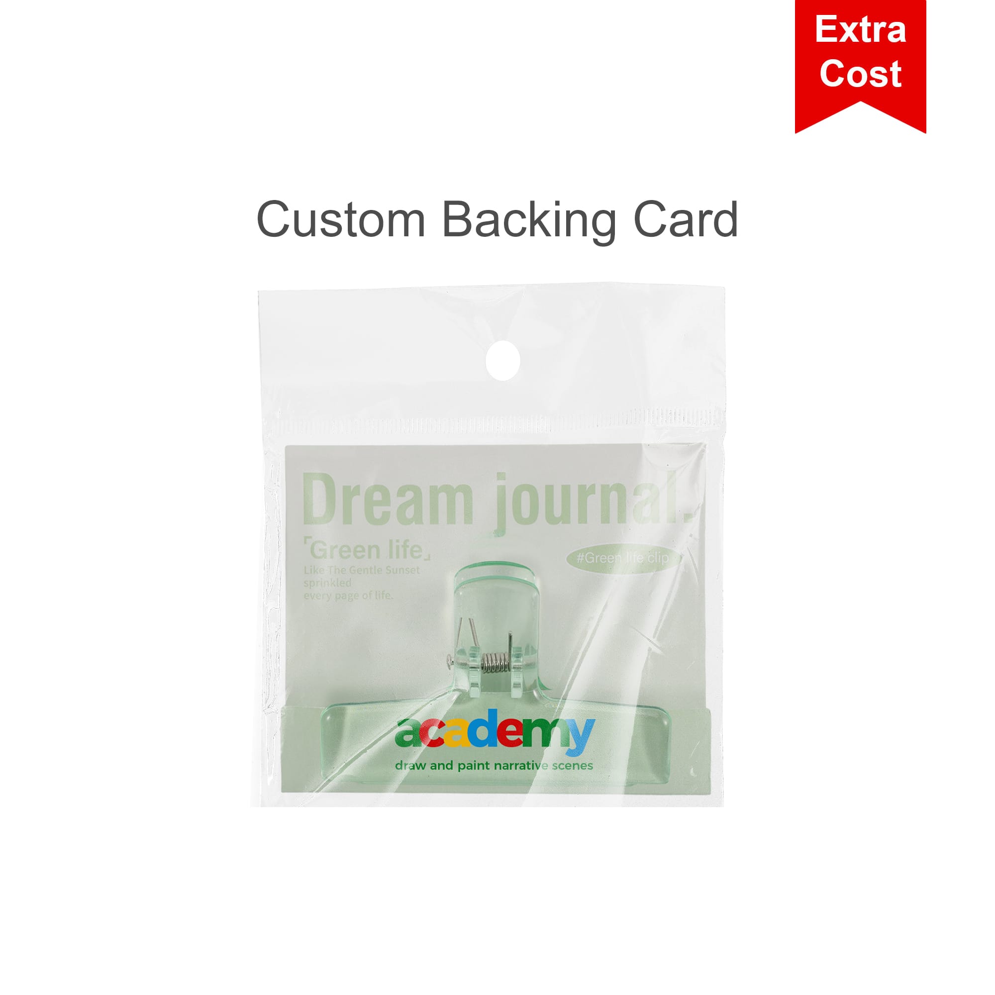 Translucent Plastic Clips