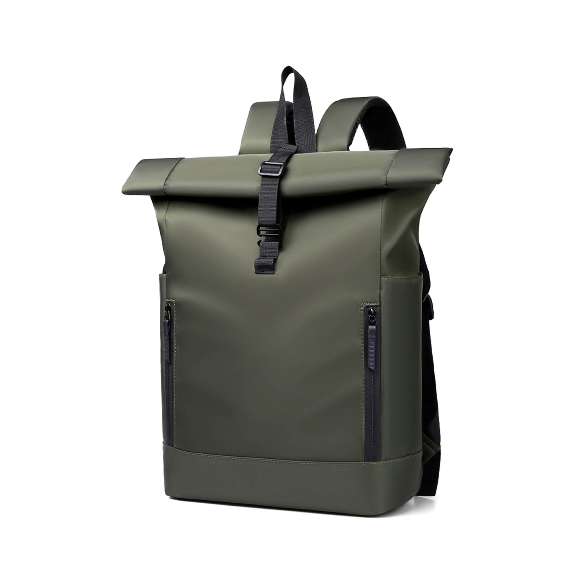 Roll Top Laptop Backpack