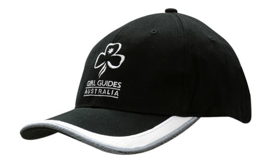 Brushed Heavy Cotton with Peak Insert/Embroidery