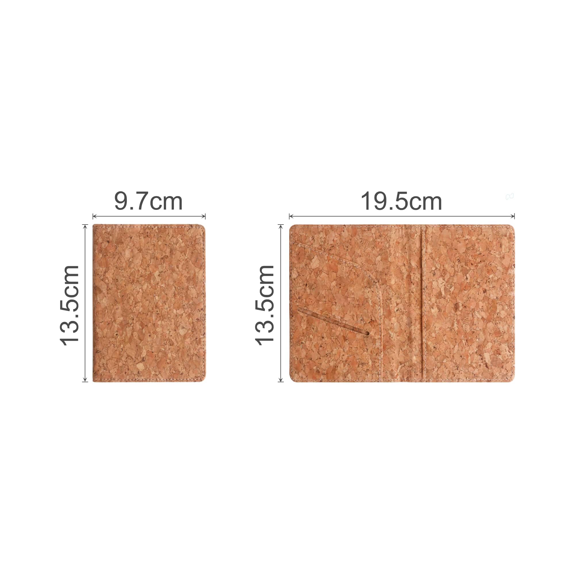 RFID Cork Passport Holder